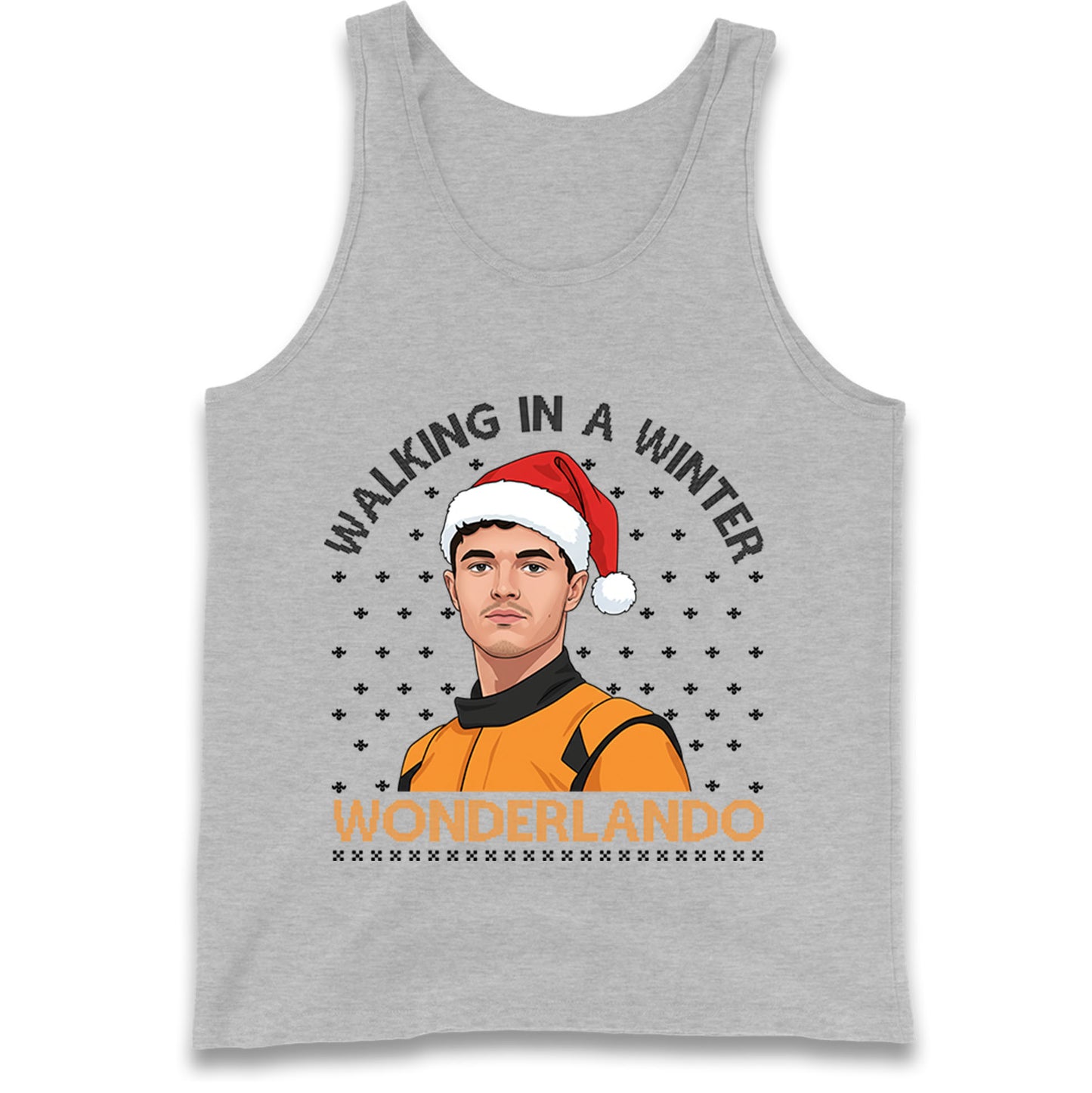 Lando Norris Christmas Tank Top