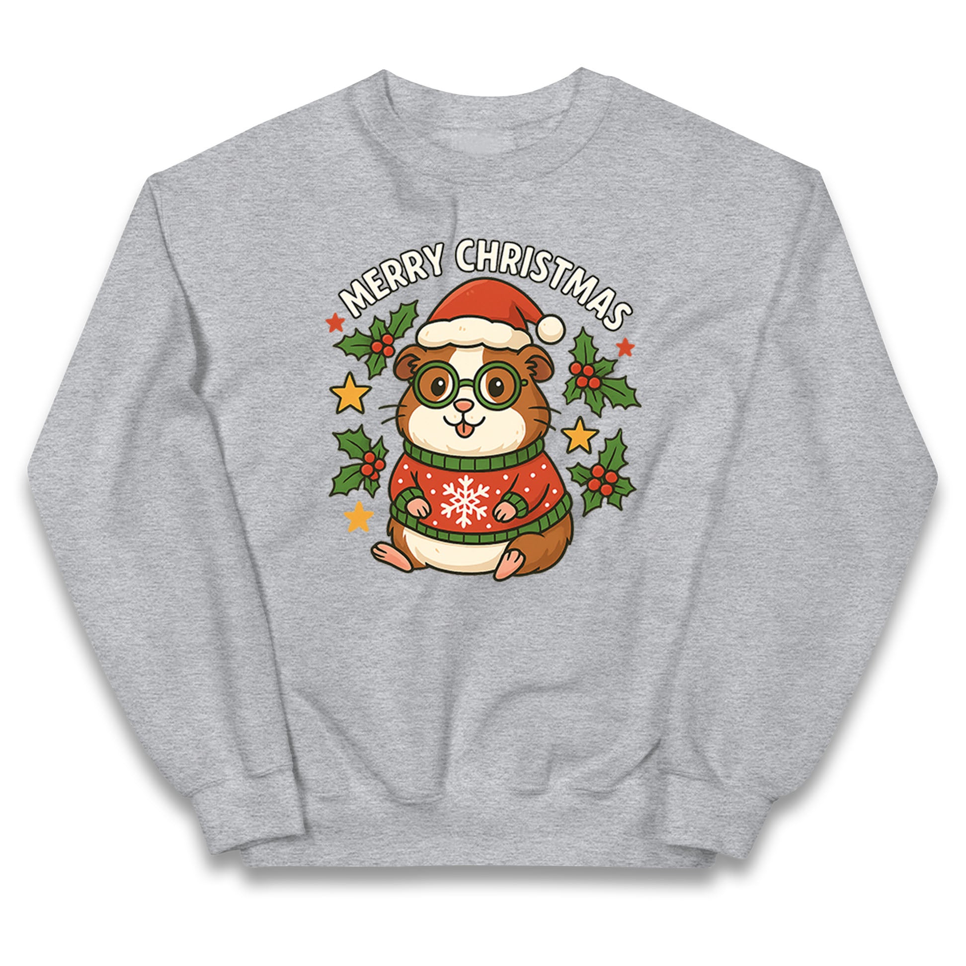 Guinea Pig Christmas Kids Jumper