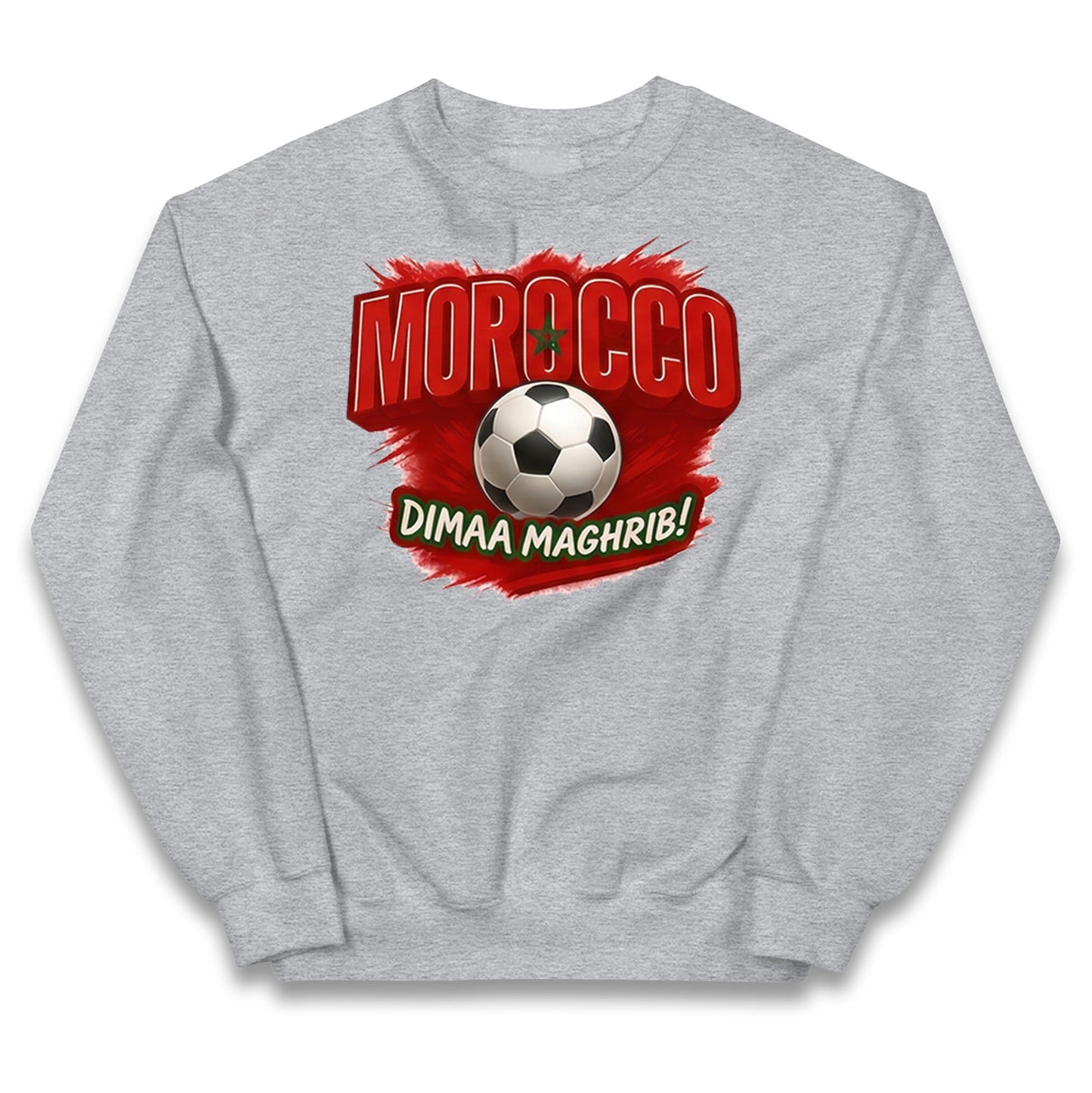 Morocco Retro World Cup Kids Jumper