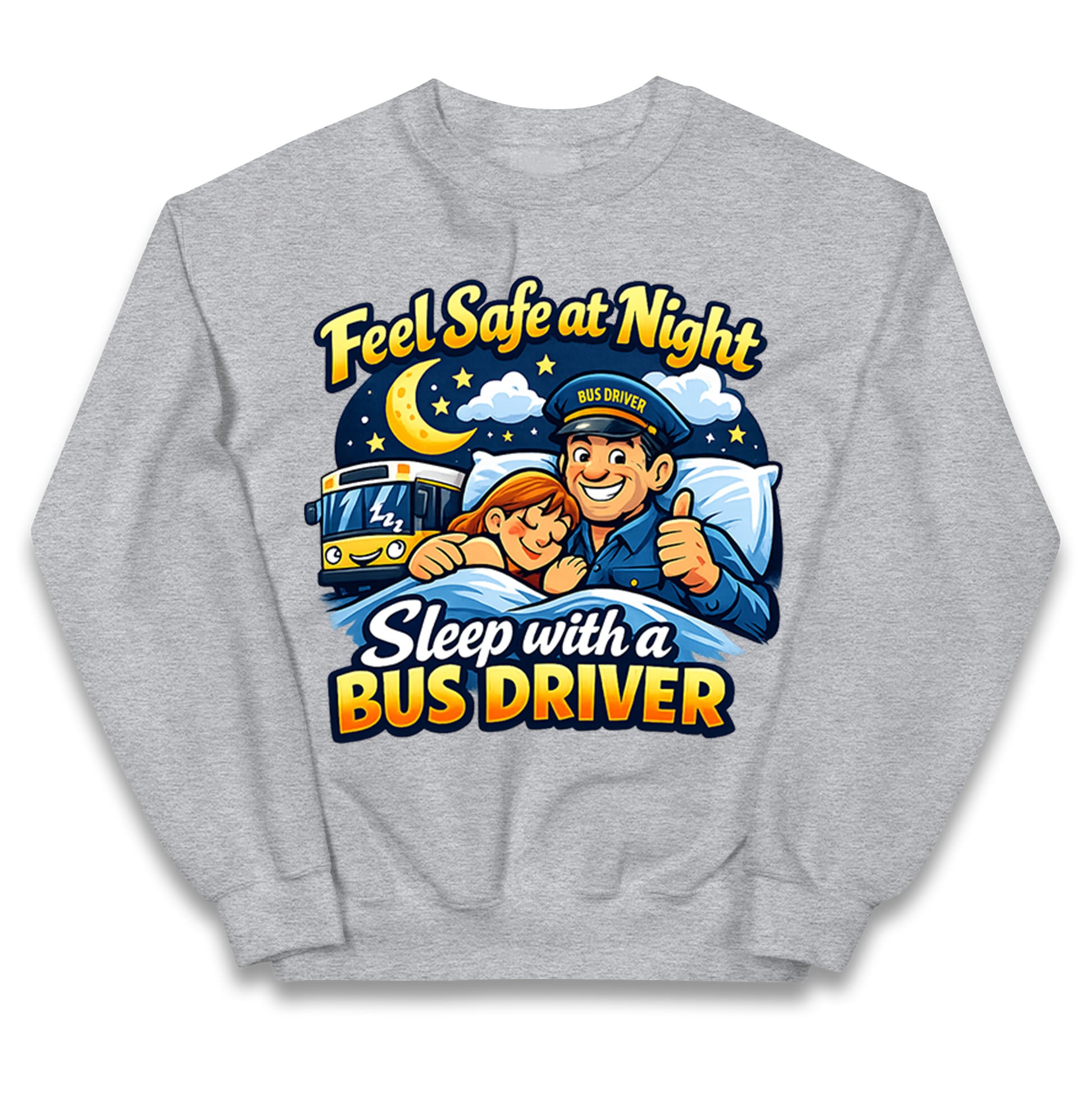 Bus Driver Job Title Kids Jumper