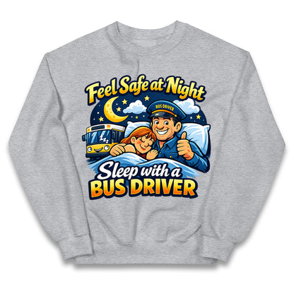 Bus Driver Job Title Kids Jumper