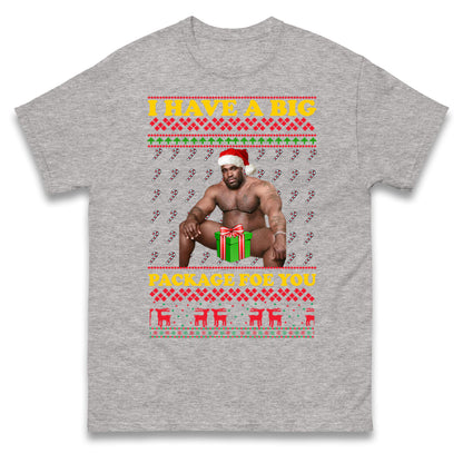barry wood christmas t shirt