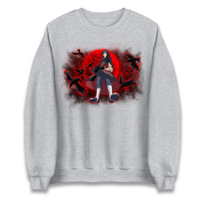 naruto shippuden itachi uchiha anime sweatshirt