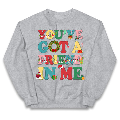 You've Got a Friend in Me Christmas Kids Jumper
