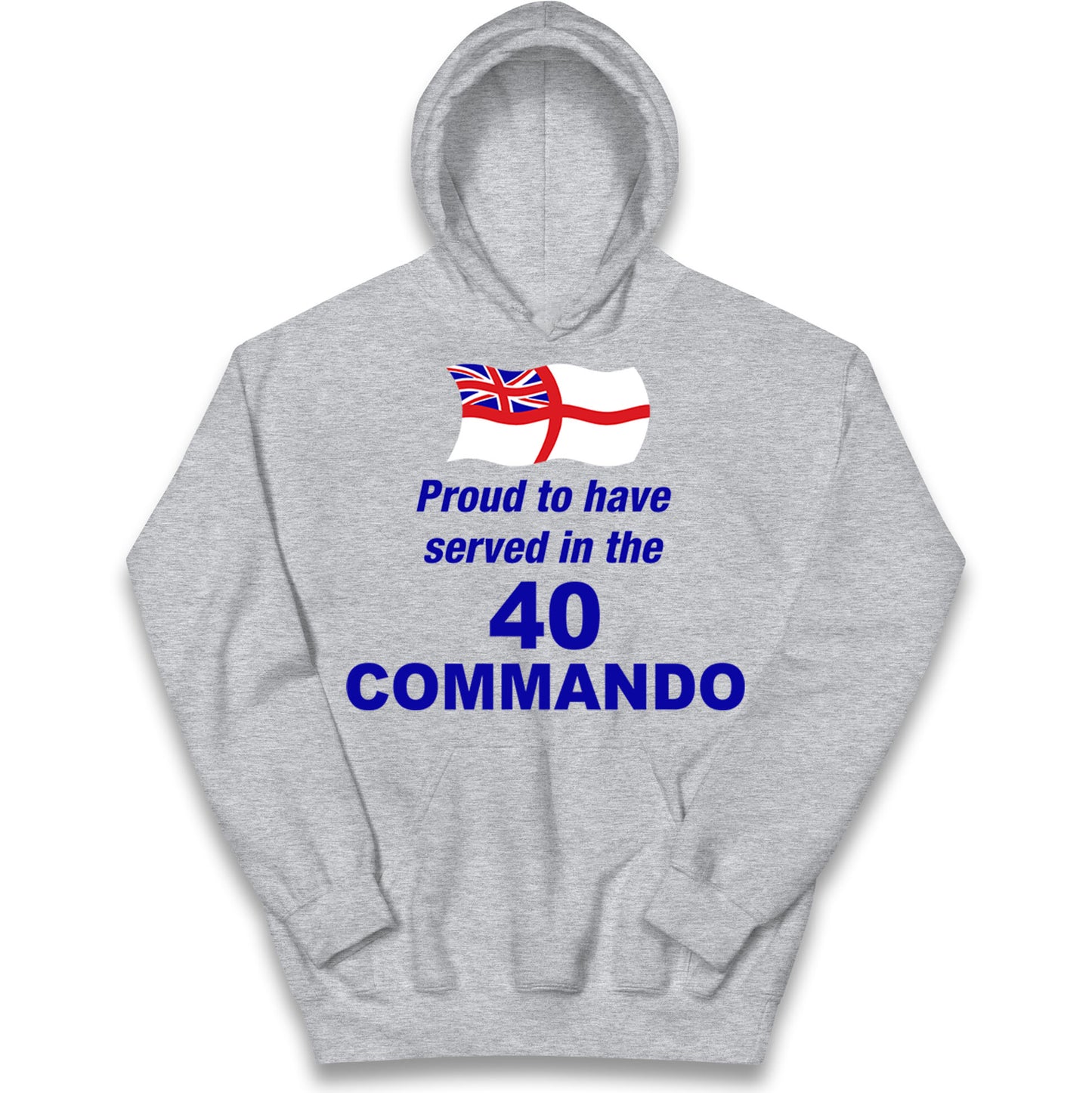 40 Commando Royal Marines Kids Hoodie