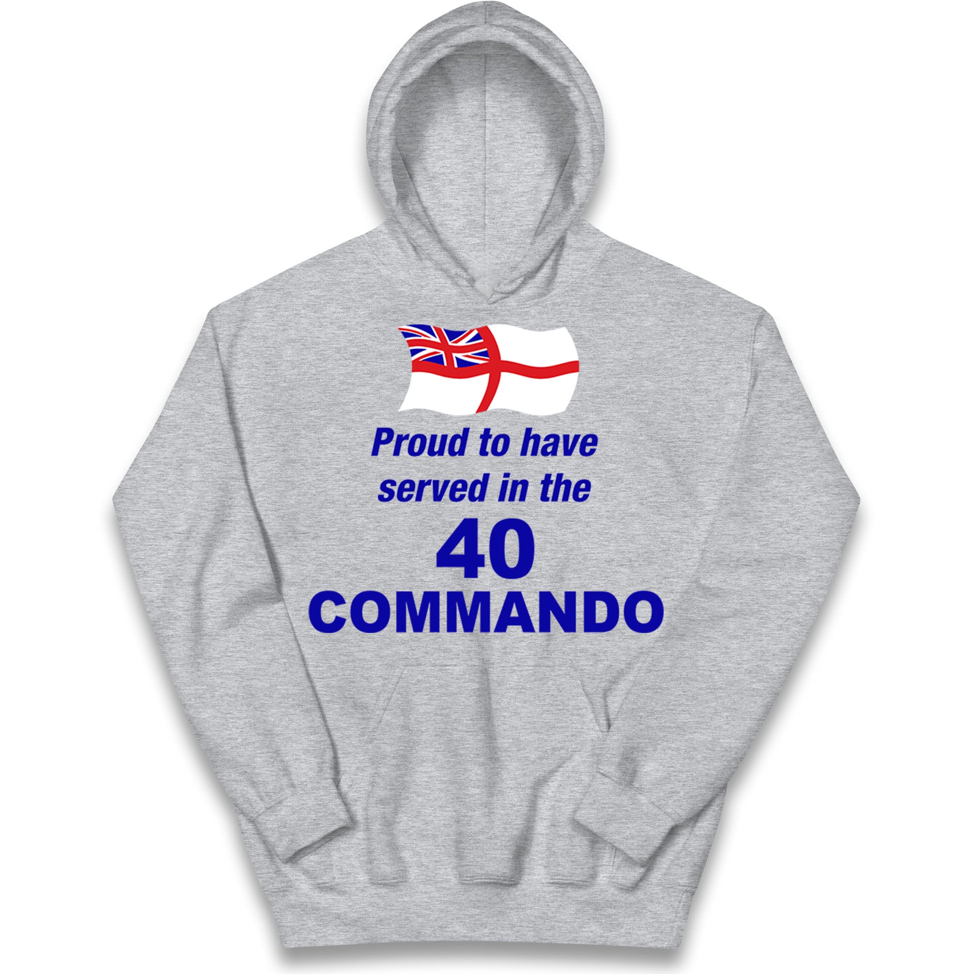 40 Commando Royal Marines Kids Hoodie