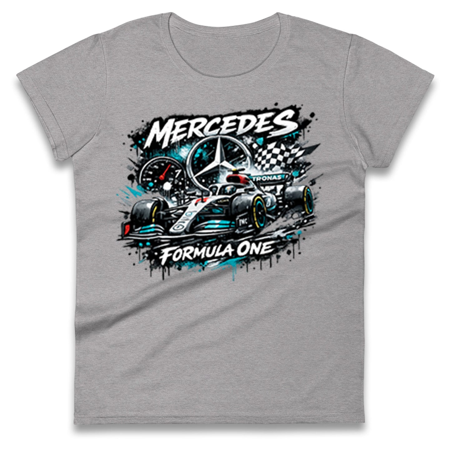 Mercedes F1 Ladies T Shirt