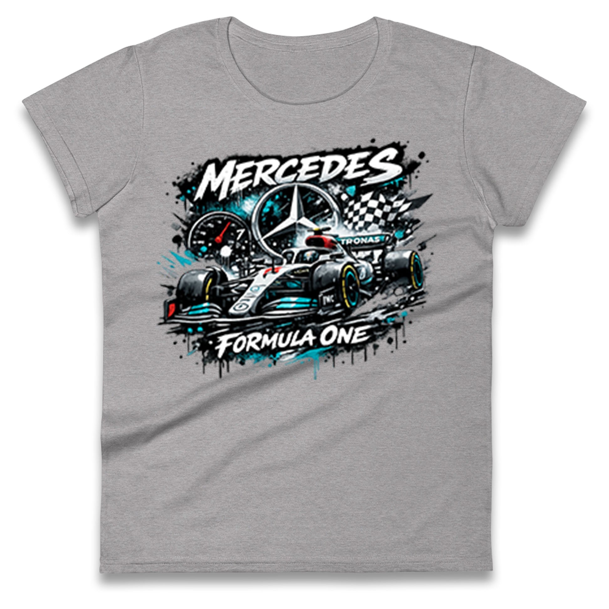 Mercedes F1 Ladies T Shirt