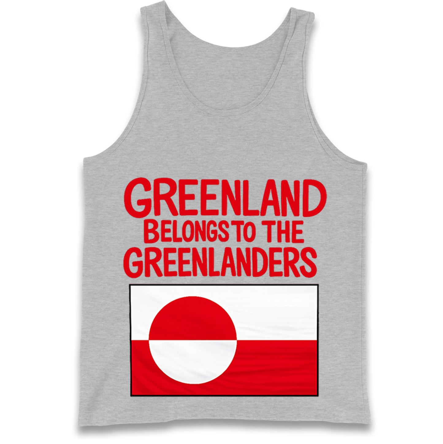 Greenland Belongs To The Greenlanders Tank Top