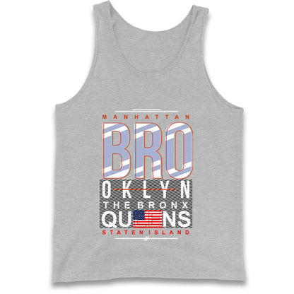 Brooklyn New York State Tank Top