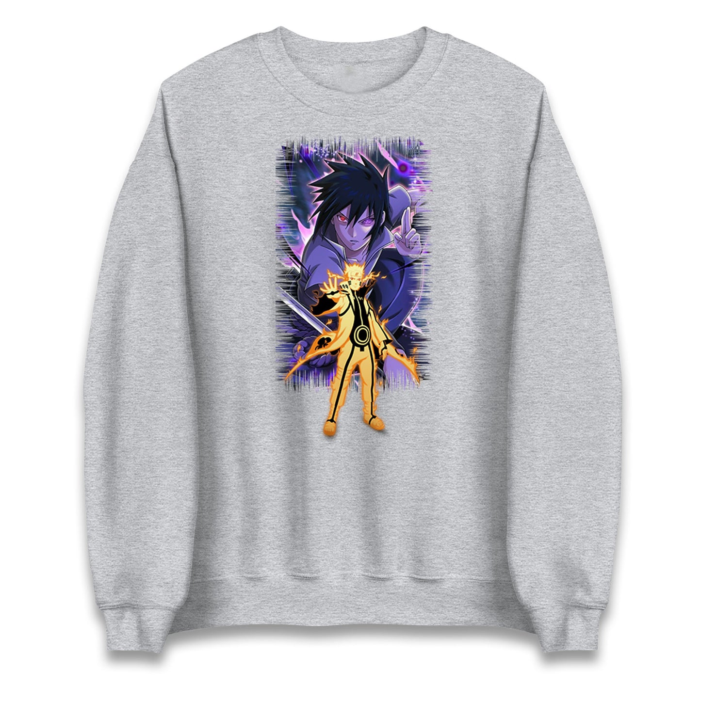 sasuke uchiha and naruto uzumaki sweatshirt