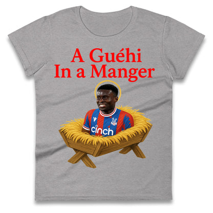 A Guehi In A Manger Marc Guehi Crystal Palace Christmas Ladies Shirt