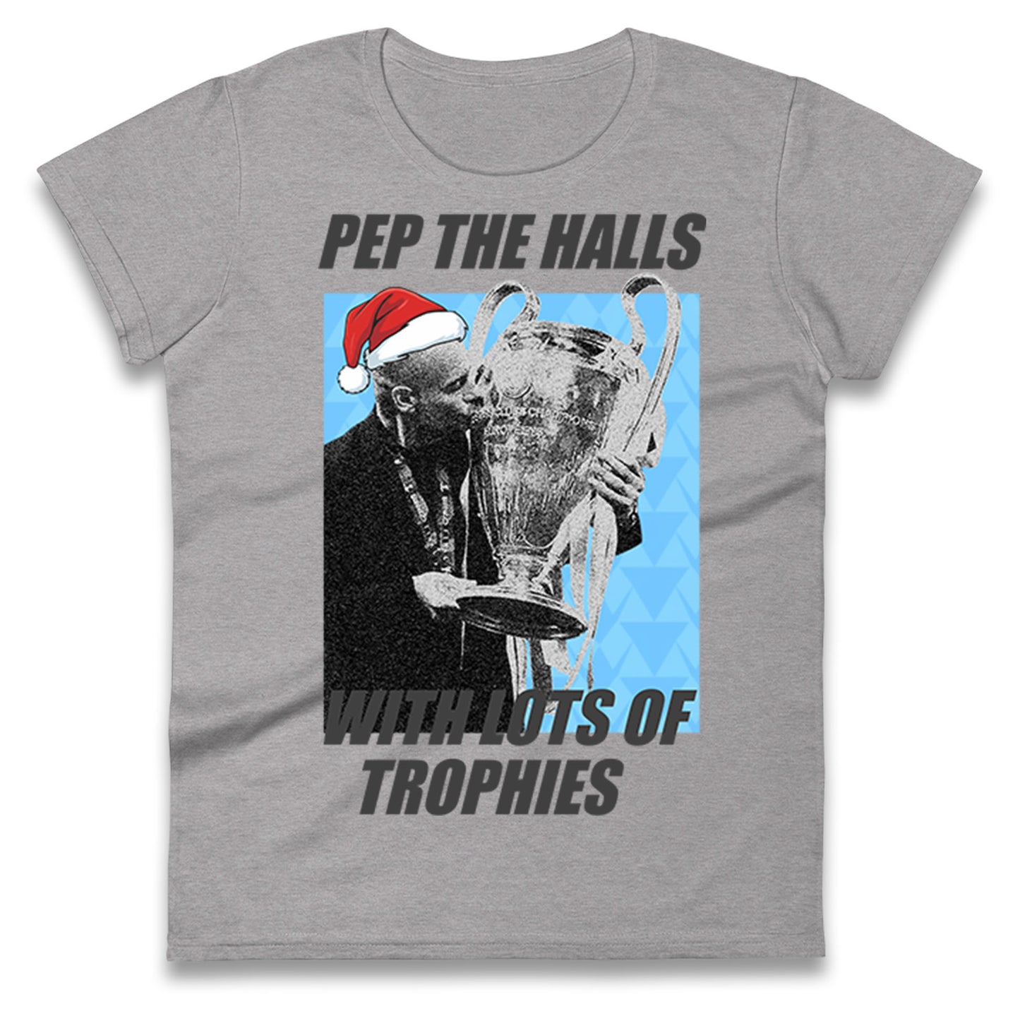 Pep Guardiola Christmas Ladies T Shirt