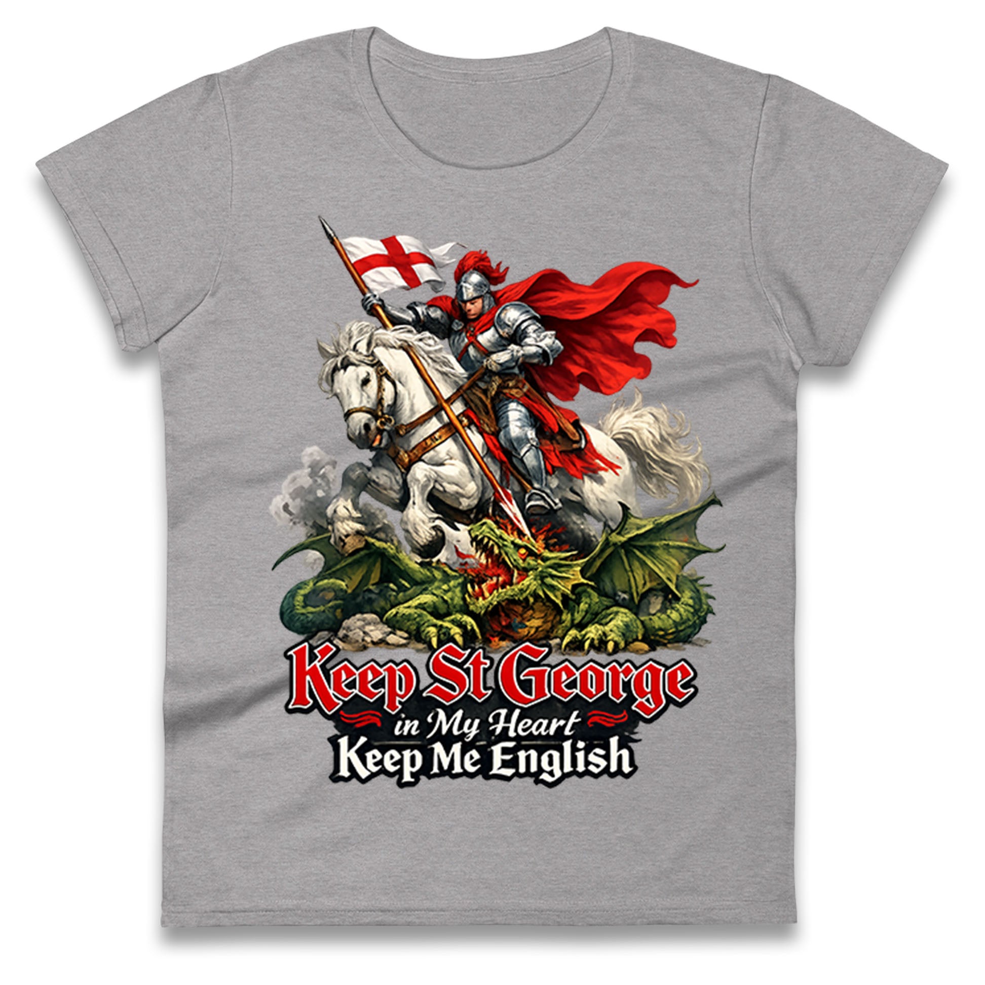 St Georges Day Ladies T Shirt