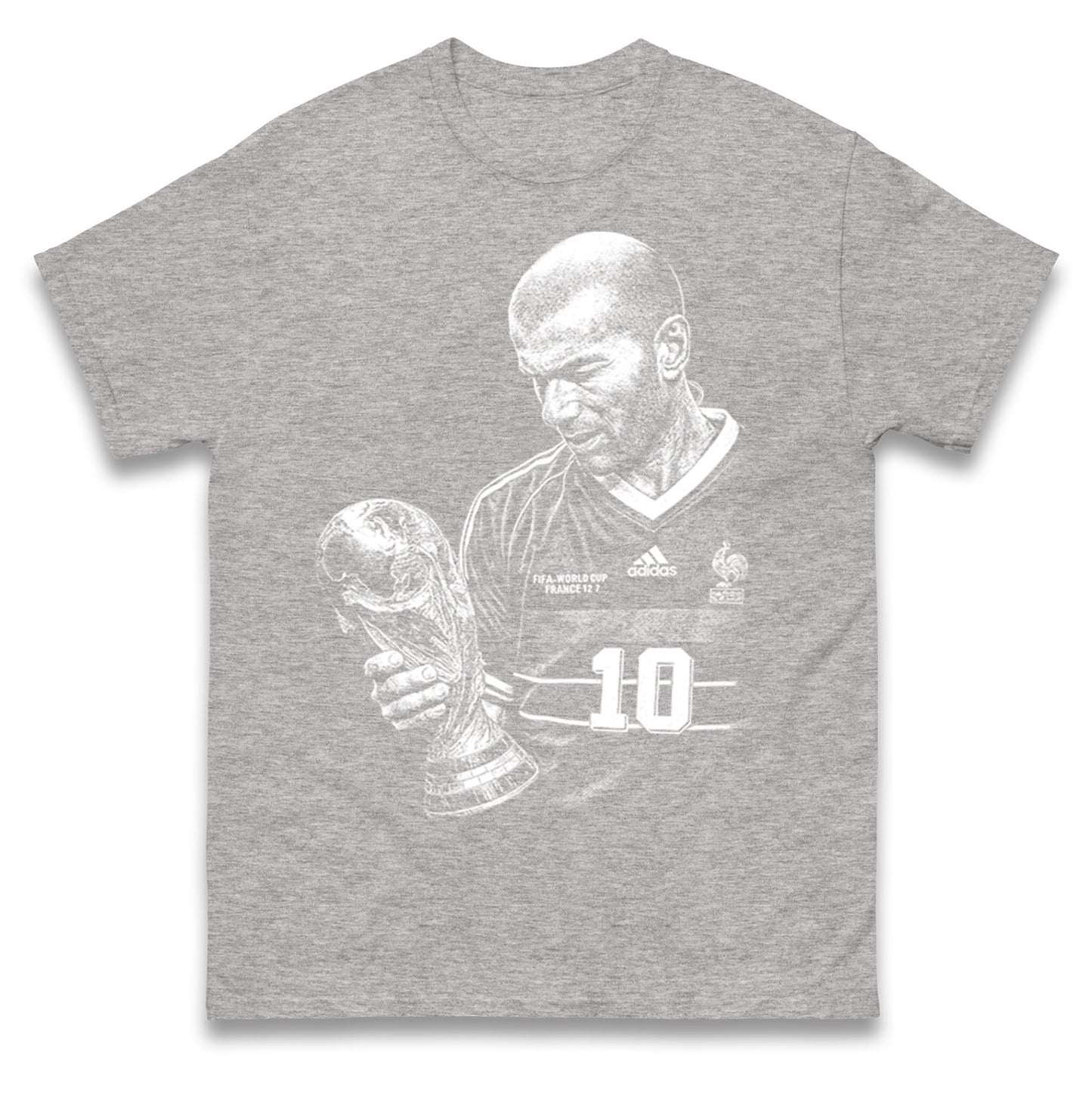 Zidane France Footballer T Shirt