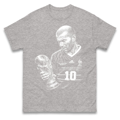 Zidane France Footballer T Shirt