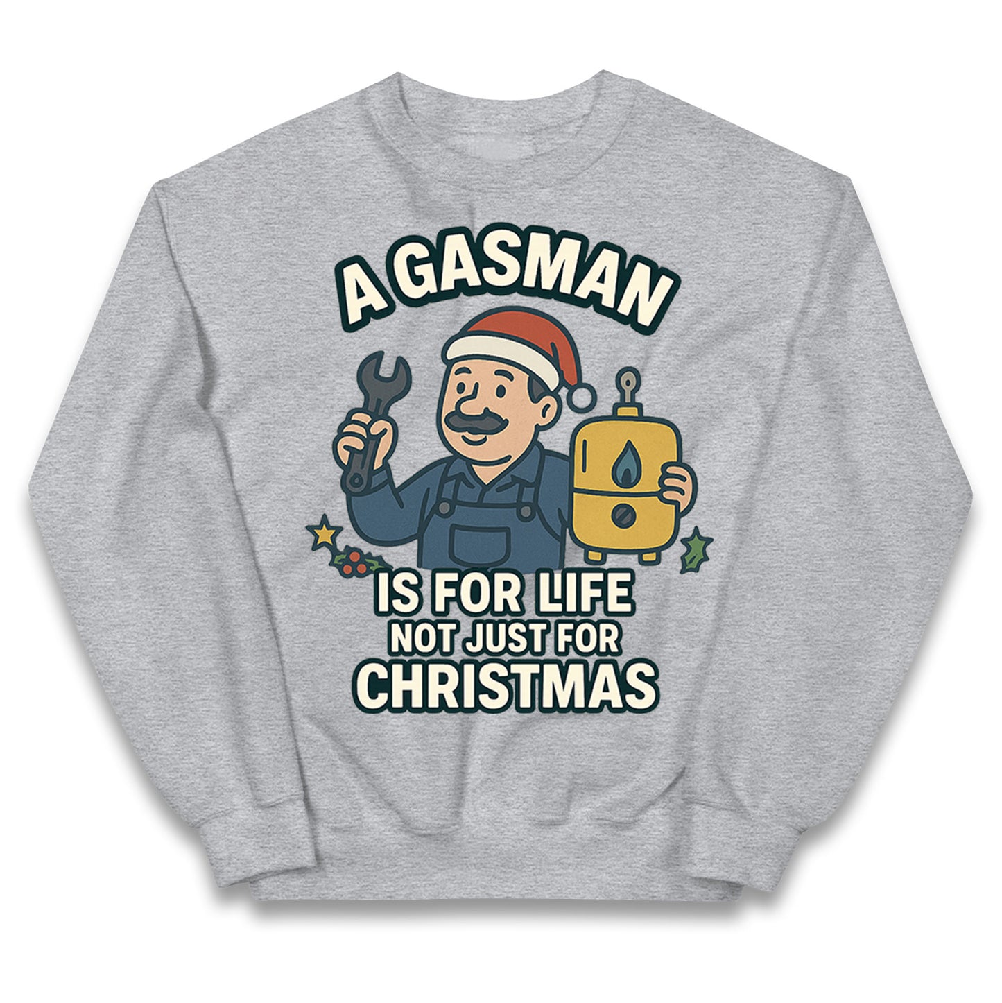 Gasman Christmas Kids Jumper