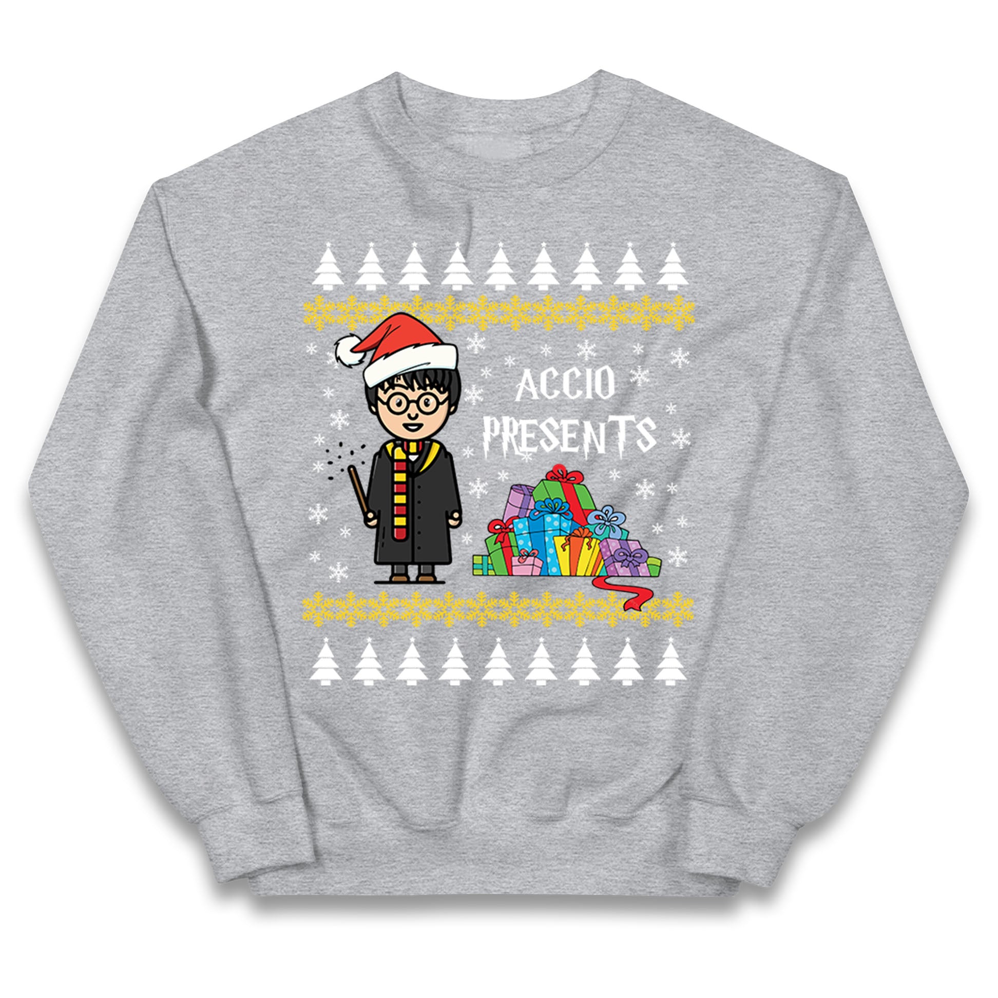 harry potter accio presents jumper