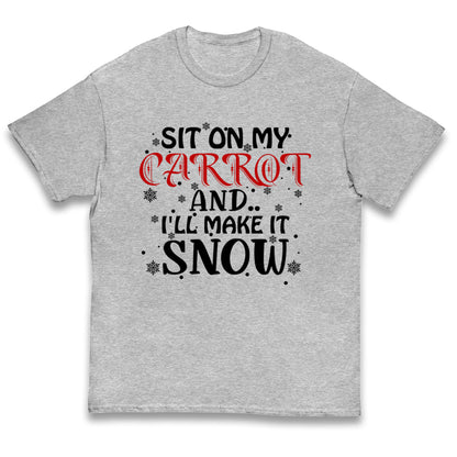 Rude Christmas Kids T Shirt