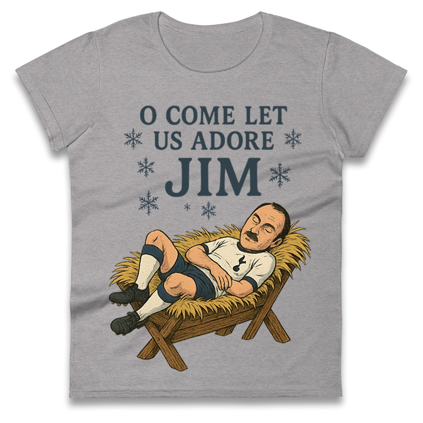 Spurs Christmas Ladies T Shirt