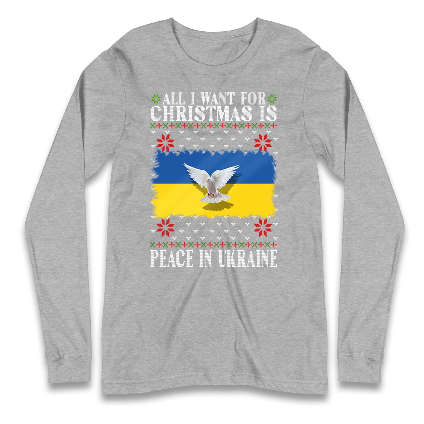 peace in ukraine long sleeve t shirt