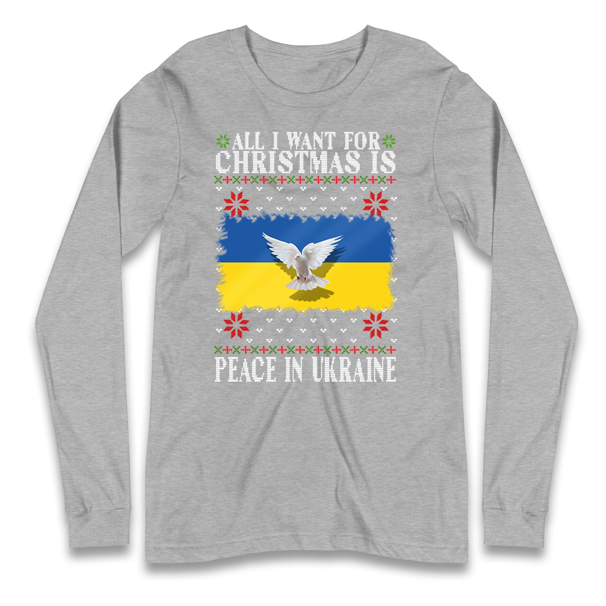 peace in ukraine long sleeve t shirt