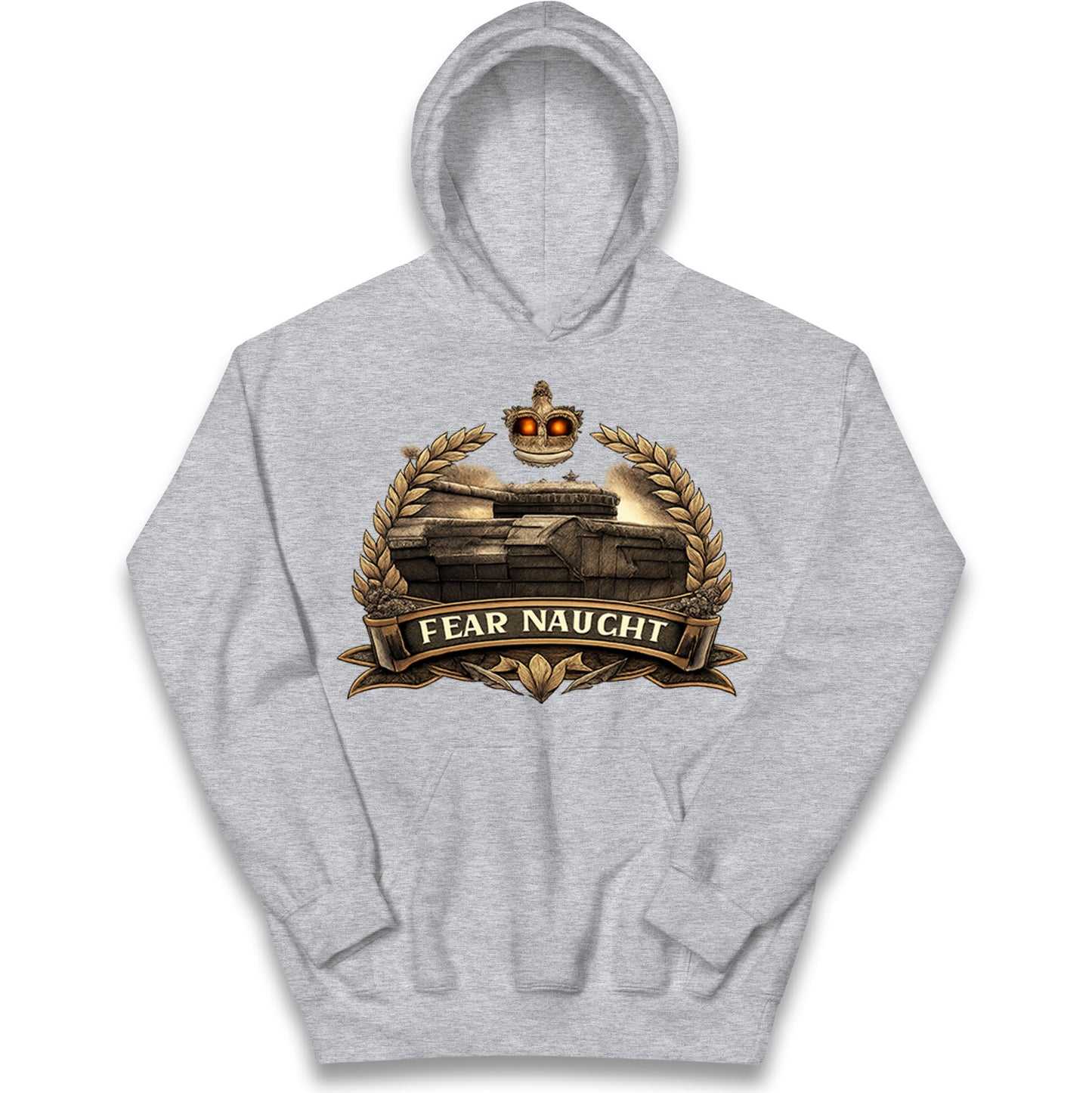 Fear Naught Royal Tank Regiment Kids Hoodie