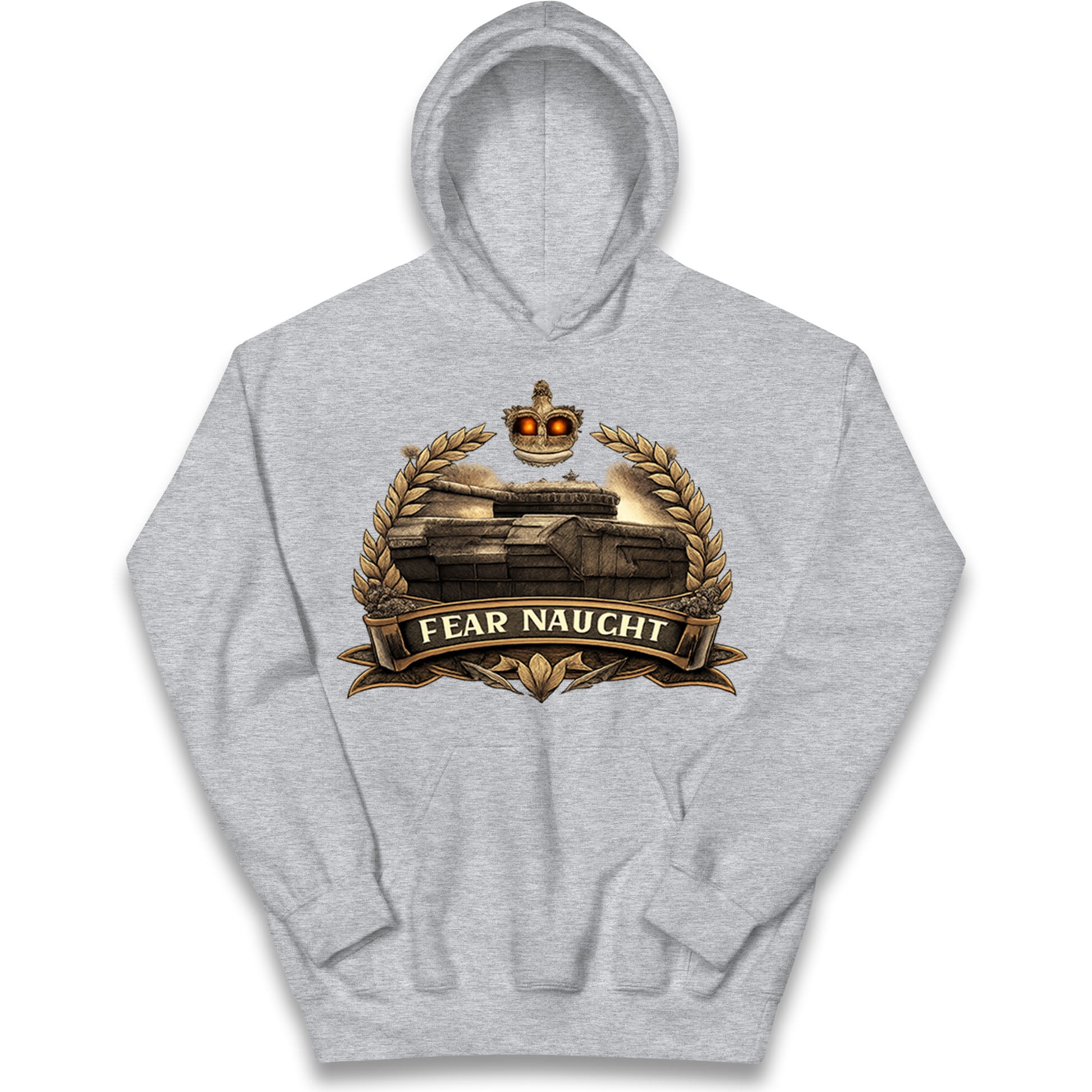 Fear Naught Royal Tank Regiment Kids Hoodie