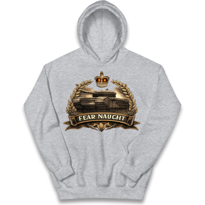 Fear Naught Royal Tank Regiment Kids Hoodie