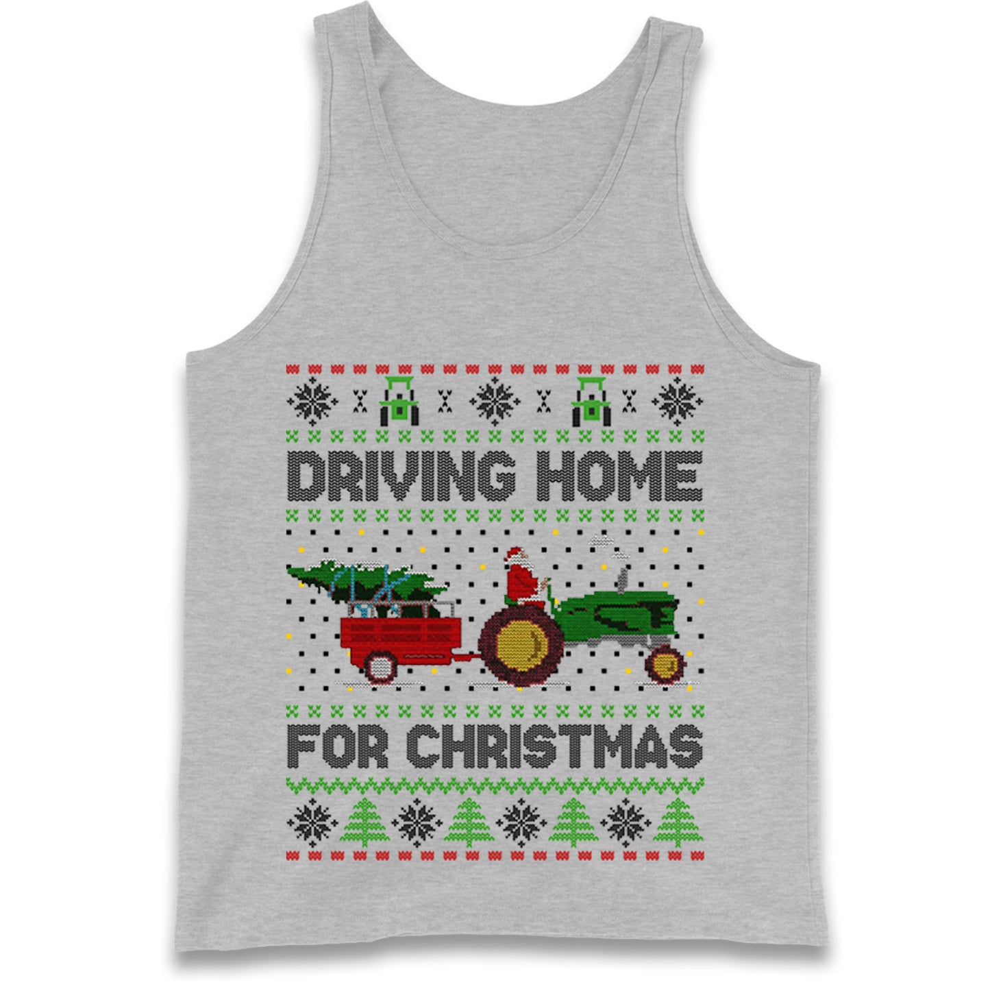 John Deere Christmas Tank Top