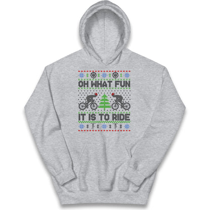BMX Christmas Kids Hoodie