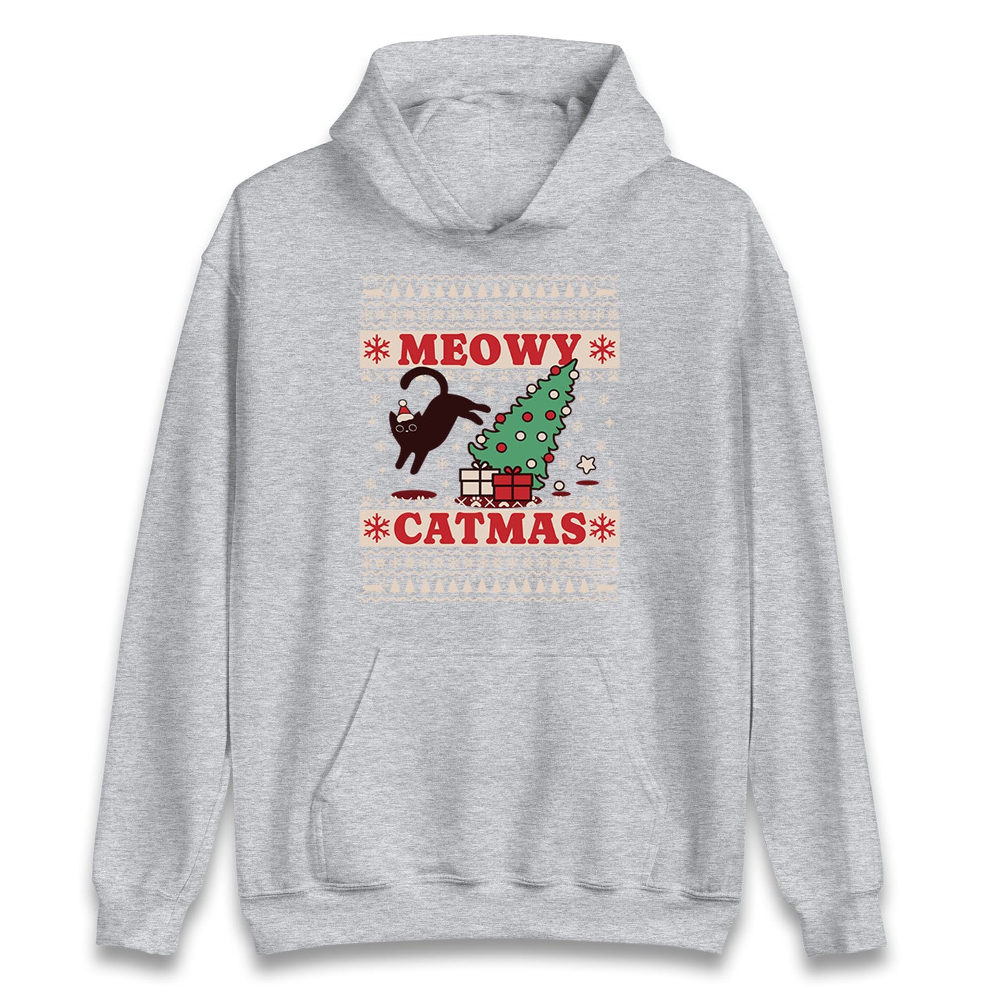 Christmas Cat Hoodie