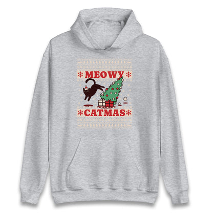 Christmas Cat Hoodie