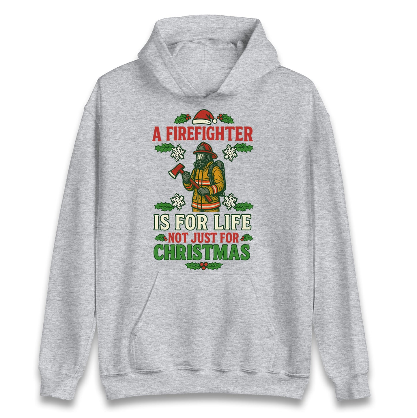 Firefighter Christmas Hoodie