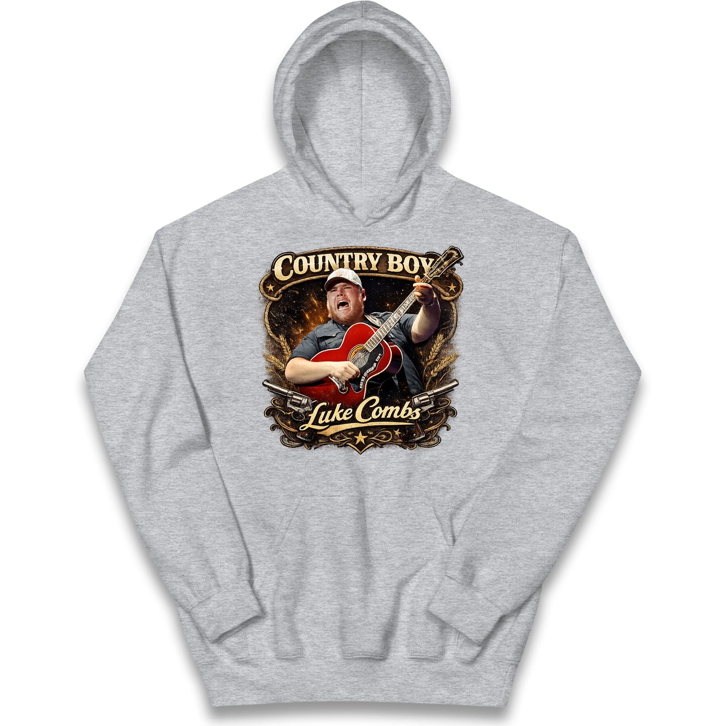 Luke Combs Kids Hoodie