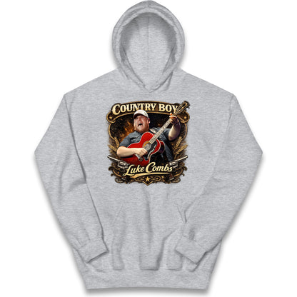Luke Combs Kids Hoodie