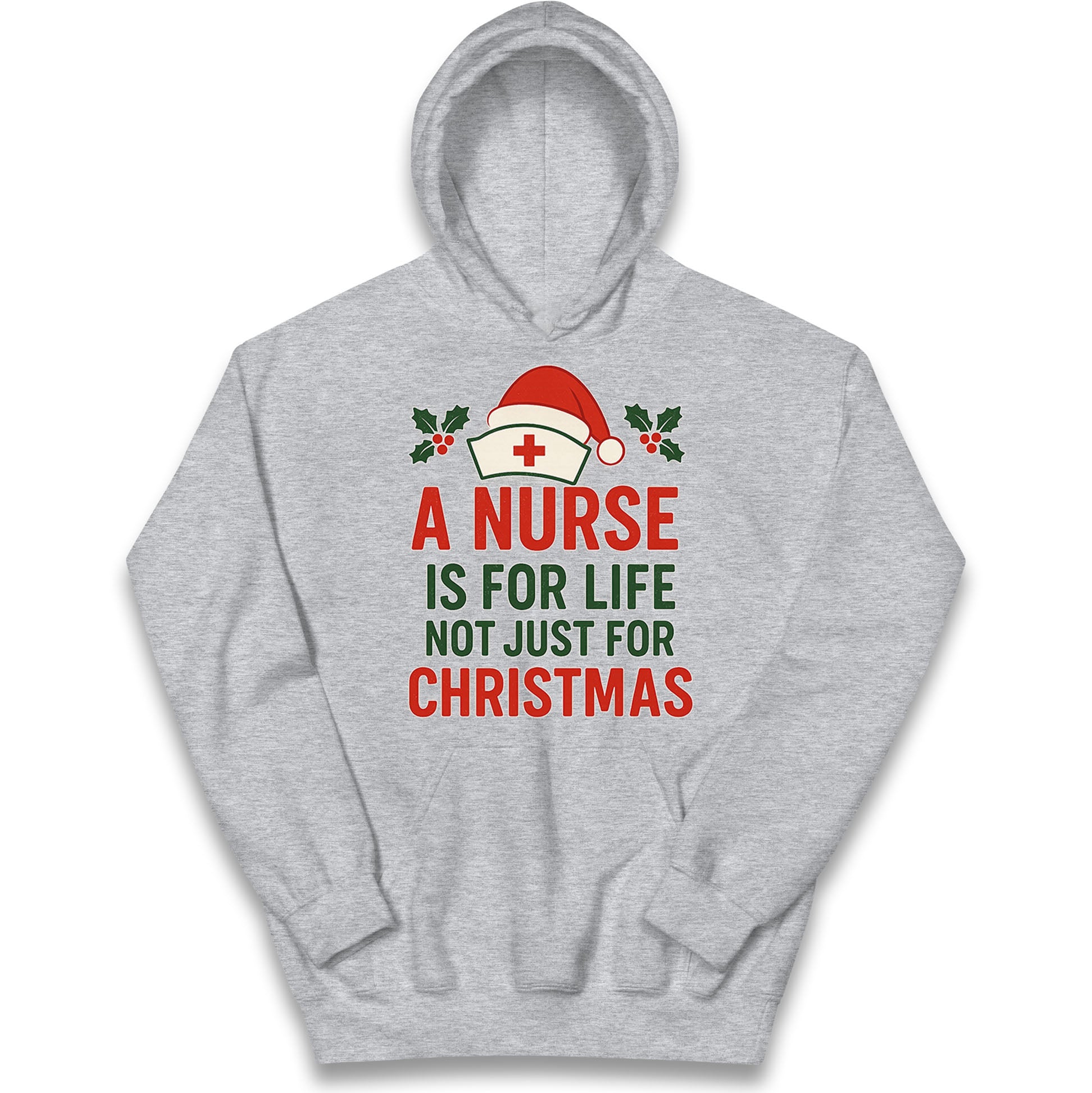 Nursing Christmas Kids Hoodie