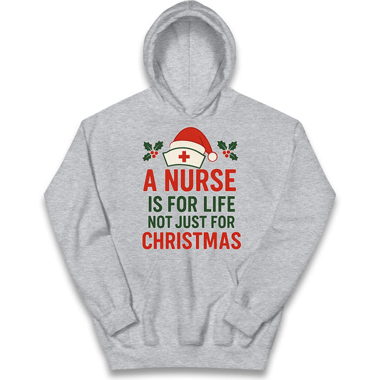Nursing Christmas Kids Hoodie