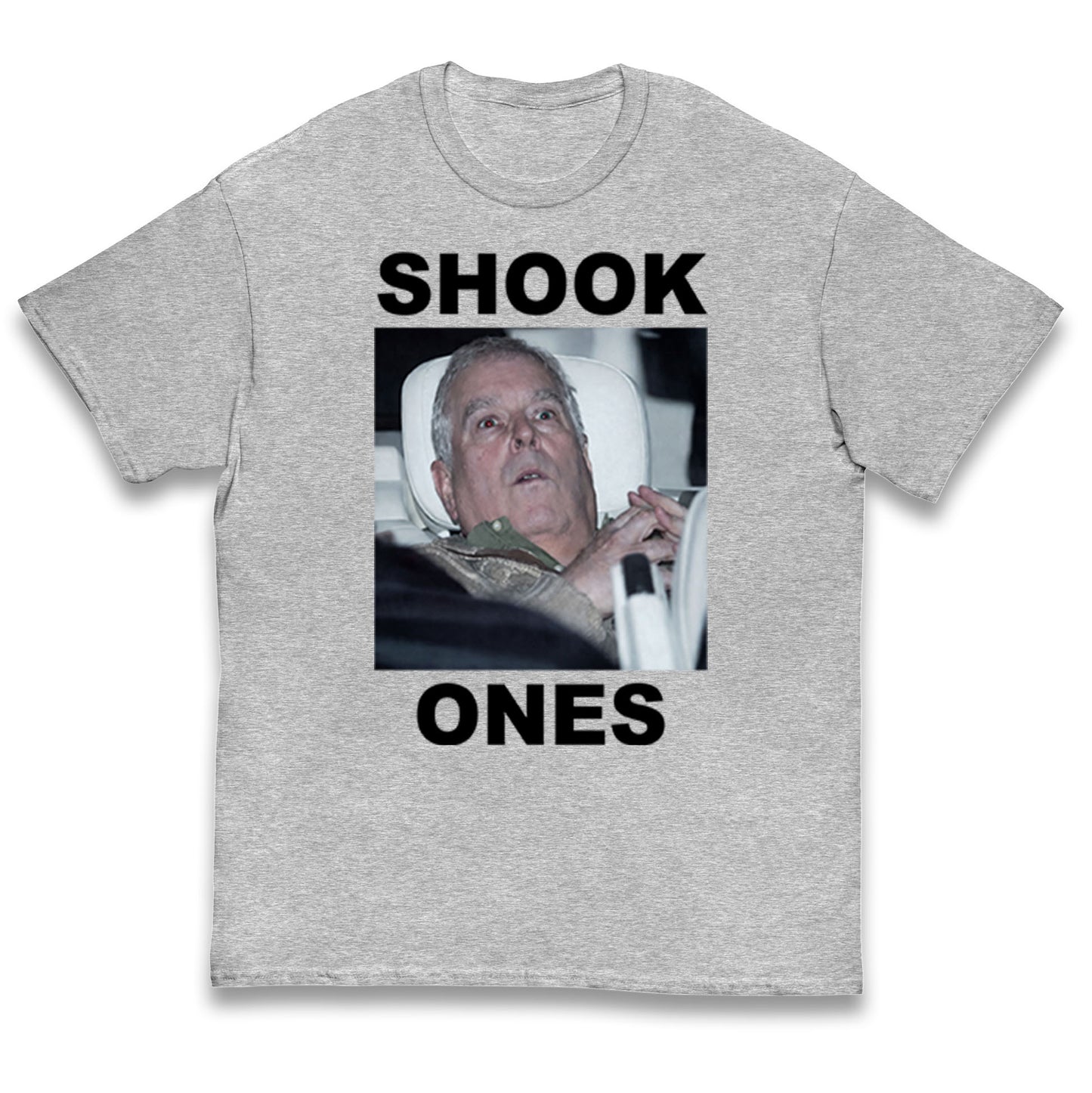 Prince Andrew Shook Ones Funny Royal Kids T Shirt