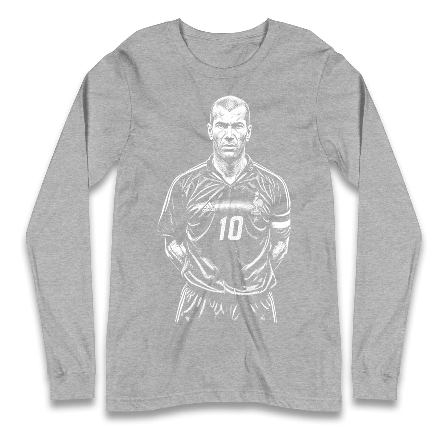 Zidane France 10 Longsleeve T Shirt
