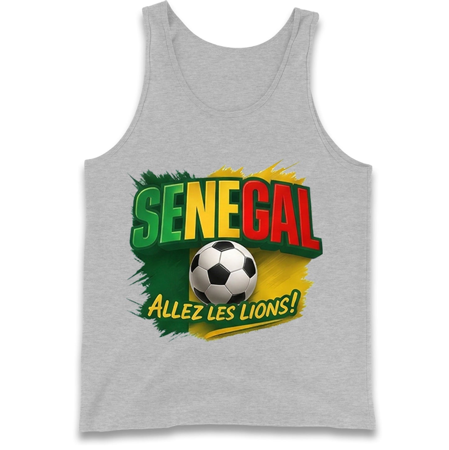 Senegal Retro World Cup Tank Top
