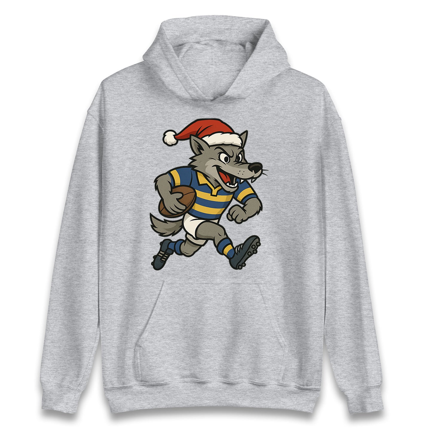 Warrington Wolves Christmas Hoodie