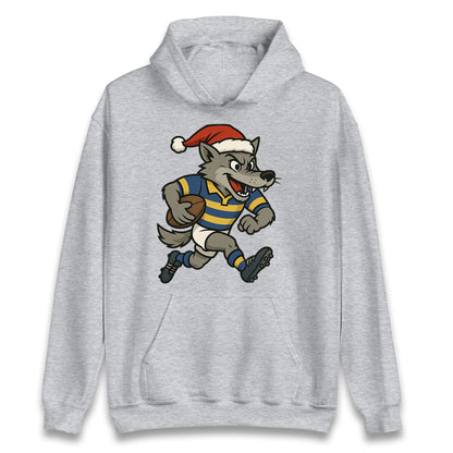 Warrington Wolves Christmas Hoodie