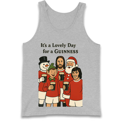 Man United Christmas Tank Top