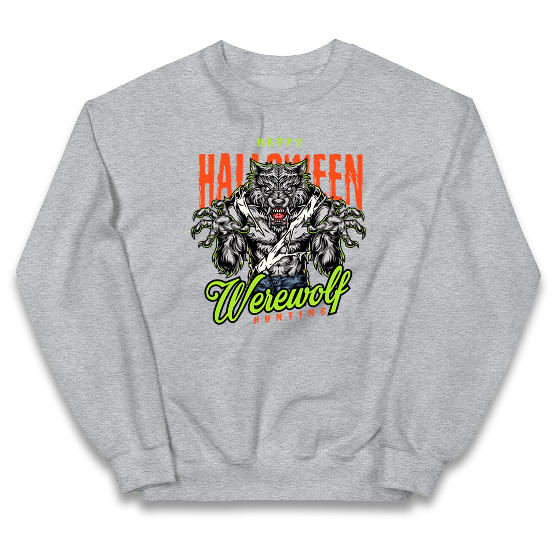 Halloween Werewolf Kids Jumper
