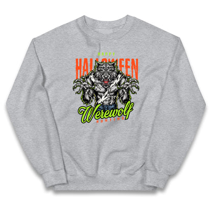 Halloween Werewolf Kids Jumper