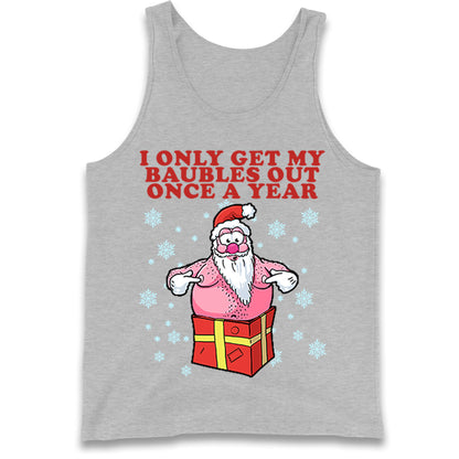 Fat Santa Christmas Funny Tank Top