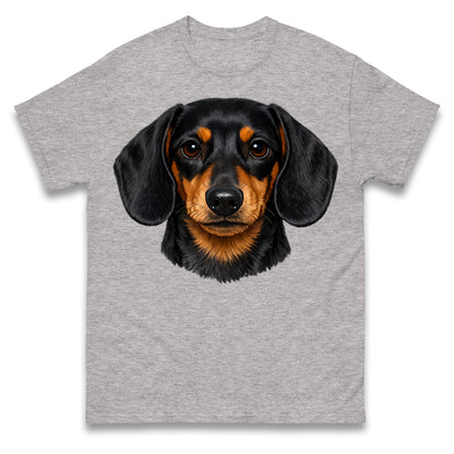 Dachshund Dog Face T Shirt