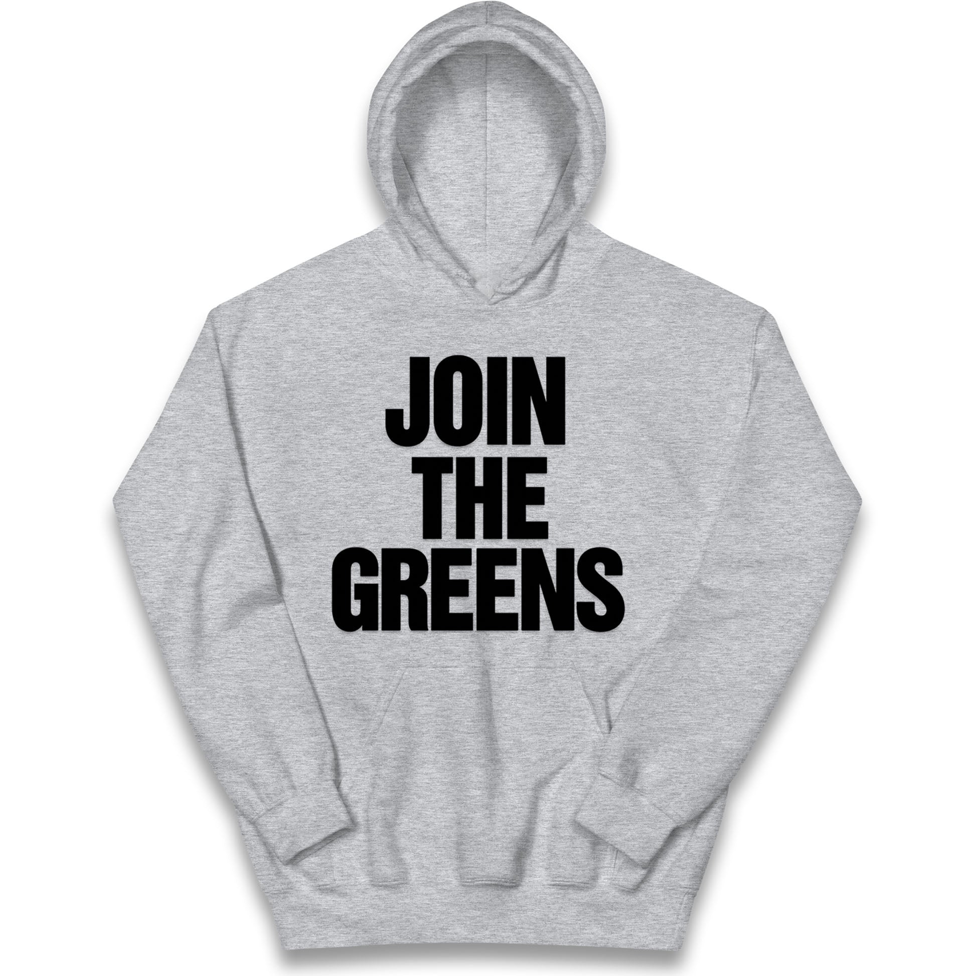 Green Party Join The Greens Kids Hoodie