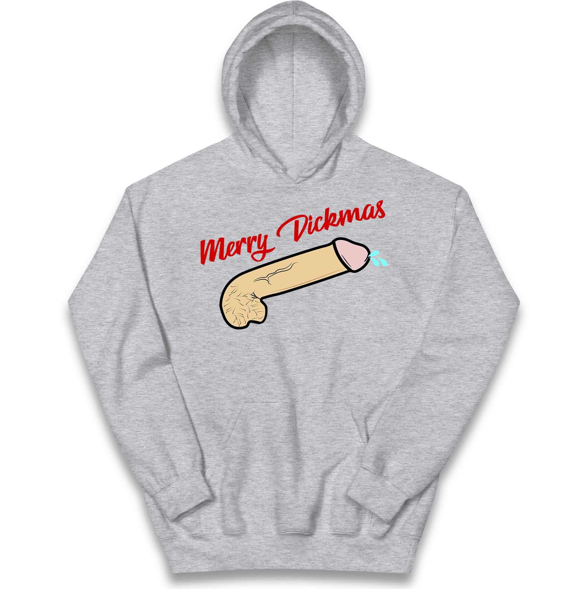 Merry Dickmas Funny Hoodie